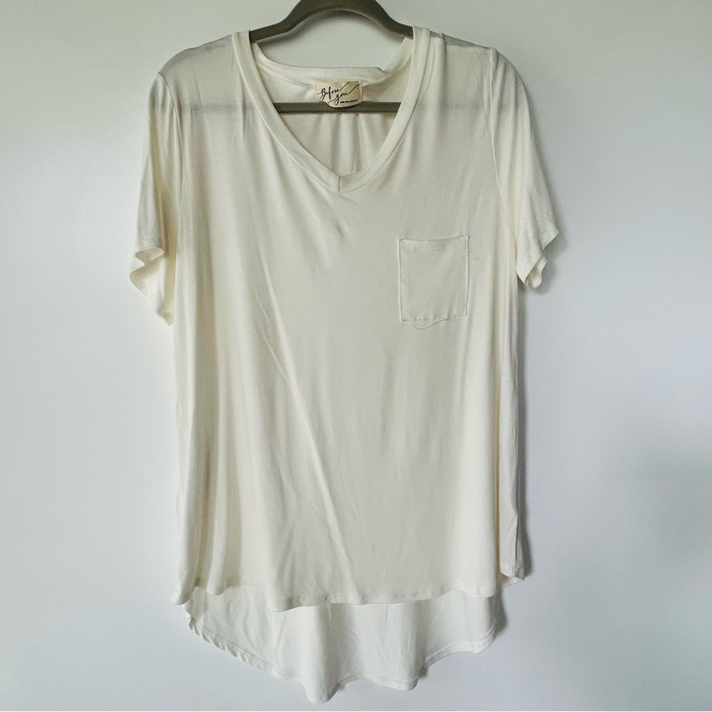 Before You Off White Top